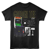 Golden Tee - Large Game Cabinet - American Classics - Black Solid Adult Short Sleeve T-Shirt
