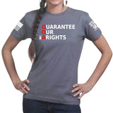 Guarantee Our 2A Rights Ladies T-shirt Style001