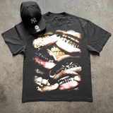 GRILLZ HEAVYWEIGHT BLACK T-SHIRT