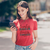 grace & truth Womens T-Shirt Country Born Heaven Bound