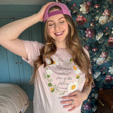 grace & truth Womens T-Shirt She Laughs Without Fear