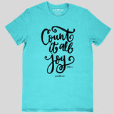 grace & truth Womens T-Shirt Count It All Joy
