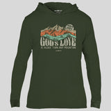 grace & truth Womens Hooded T-Shirt Godâ€™s Love