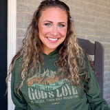 grace & truth Womens Hooded T-Shirt Godâ€™s Love
