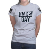 Ladies Gains Day T-shirt Style001