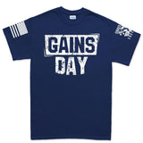 Gains Day Men's T-shirt Style001