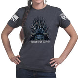 Throne of Guns Ladies T-shirt Style001