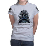Throne of Guns Ladies T-shirt