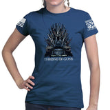 Throne of Guns Ladies T-shirt