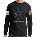 Throne of Guns Long Sleeve T-shirt Style001