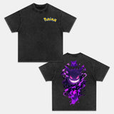 GENGAR UNISEX ANIME INSPIRED VINTAGE T-SHIRTä¸¨POKÃ‰MON-[DS] Style002