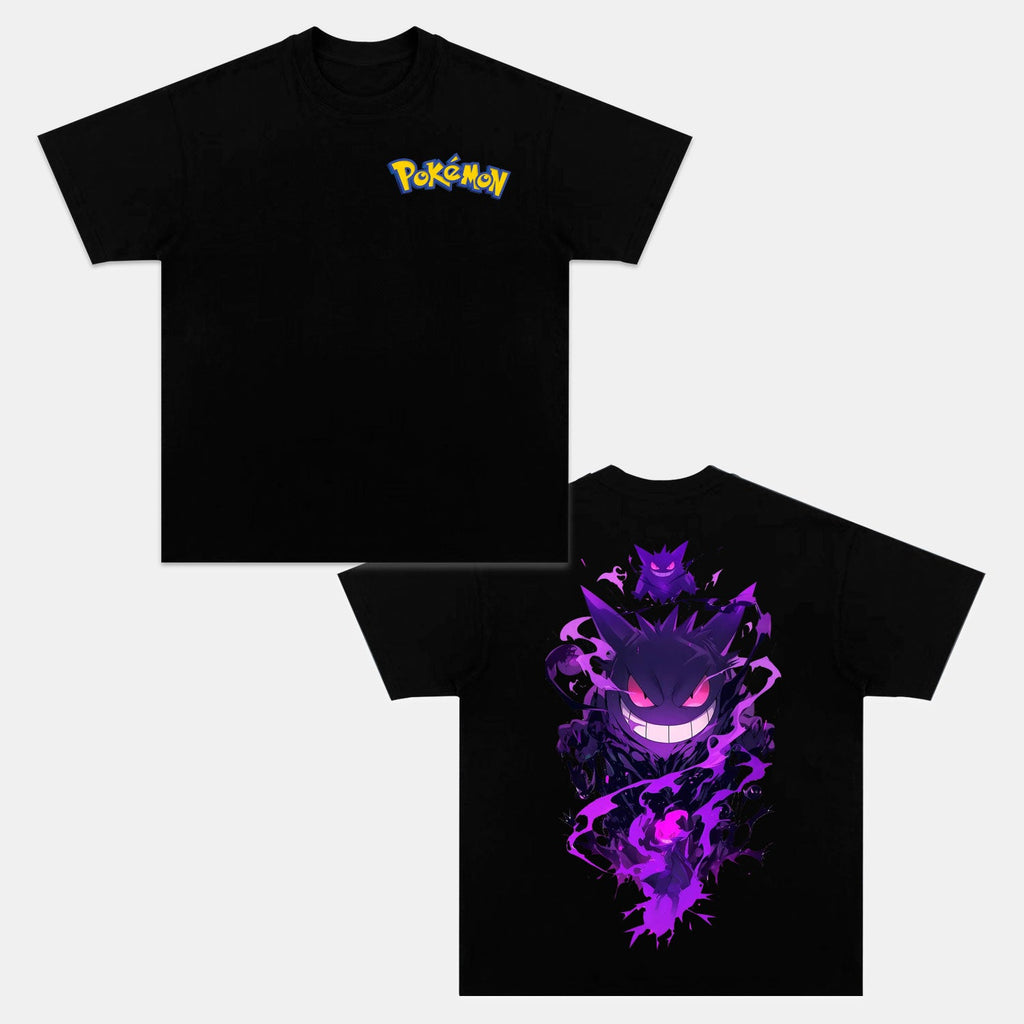 GENGAR UNISEX ANIME INSPIRED VINTAGE T-SHIRTä¸¨POKÃ‰MON-[DS] Style002