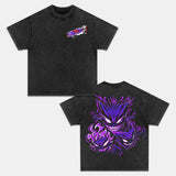 GENGAR UNISEX ANIME INSPIRED VINTAGE T-SHIRTä¸¨POKÃ‰MON-[DS] Style004