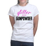 Ladies Glitter and Gunpowder T-shirt