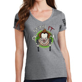 Ladies Send IT V-Neck T-shirt Style001
