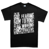 Men's You Were Warned About Me T-shirt Style001