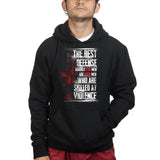 Unisex Skilled At Violence Hoodie Style001