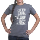 Ladies Skilled At Violence T-shirt Style001
