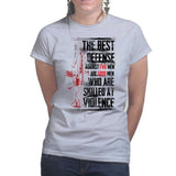 Ladies Skilled At Violence T-shirt Style001