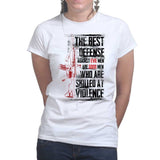Ladies Skilled At Violence T-shirt Style001