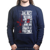 Unisex Skilled At Violence Sweatshirt Style001