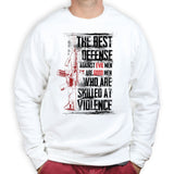 Unisex Skilled At Violence Sweatshirt Style001