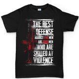 Men's Skilled At Violence T-shirt Style001