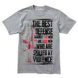 Men's Skilled At Violence T-shirt Style001