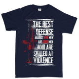 Men's Skilled At Violence T-shirt Style001