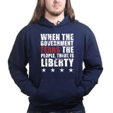 When Government Fears Mens Hoodie Style001