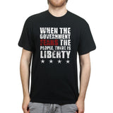 When Government Fears Mens Tshirt Style001