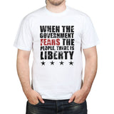 When Government Fears Mens Tshirt Style001