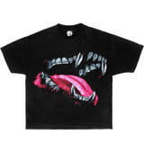 Neniom Grillz Dog Bite Boxy Garment-Dyed Tee Streetwear Y2K