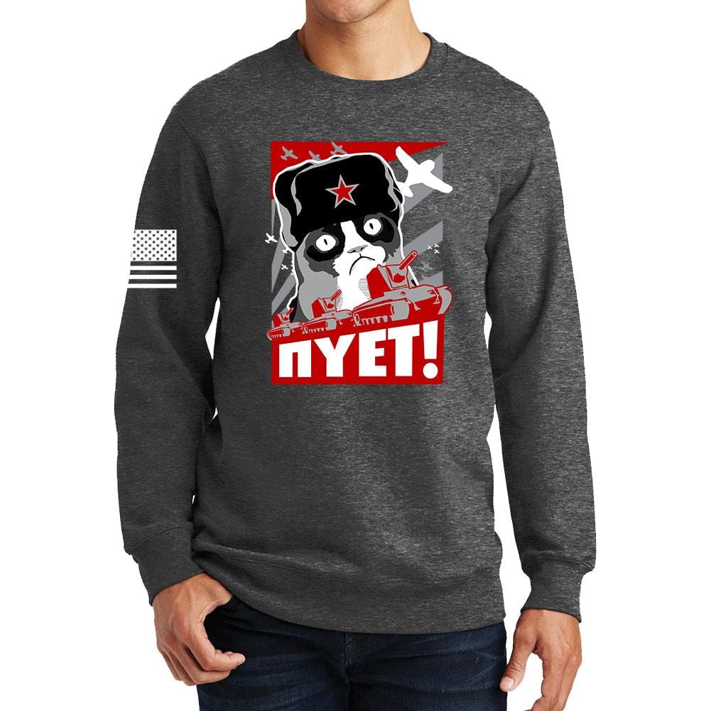 NIET Grumpy Russian Cat Sweatshirt