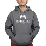 Unisex Gun Control Using Both Hands Hoodie
