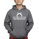 Unisex Gun Control Using Both Hands Hoodie Style001