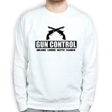 Unisex Gun Control Using Both Hands Sweatshirt Style001