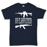 Gun Control Men's T-shirt Style001