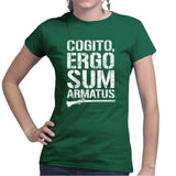 Cogito Ergo Sum Armatus Ladies T-shirt