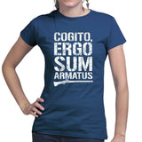 Cogito Ergo Sum Armatus Ladies T-shirt Style001