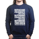 Armed Defence Irony Sweatshirt Style001