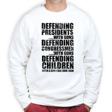 Armed Defence Irony Sweatshirt