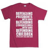 Armed Defence Irony Men's T-shirt Style001