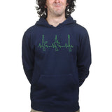 Gun Heartbeat Hoodie Style001