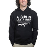 Unisex Guns & Beer Hoodie Style001