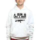 Unisex Guns & Beer Hoodie Style001