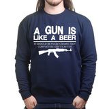 Unisex Guns & Beer Sweatshirt Style001