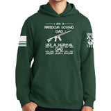 Gun Dad Hoodie Style001