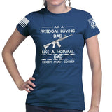 Gun Dad Ladies T-shirt