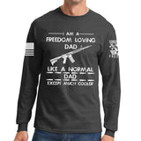 Gun Dad Long Sleeve T-shirt Style001